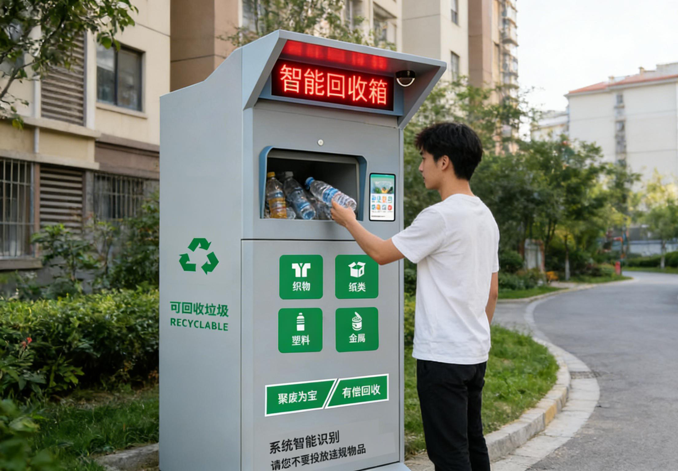 高端小区场景|高品质社区环保回收案例