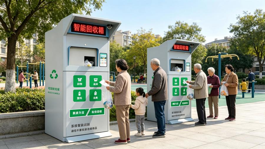 青蓝回收智能回收箱：以智能科技重构回收生态，让绿色低碳触手可及
