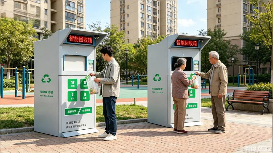 青蓝回收智能回收箱以科技赋能绿色公益新征程