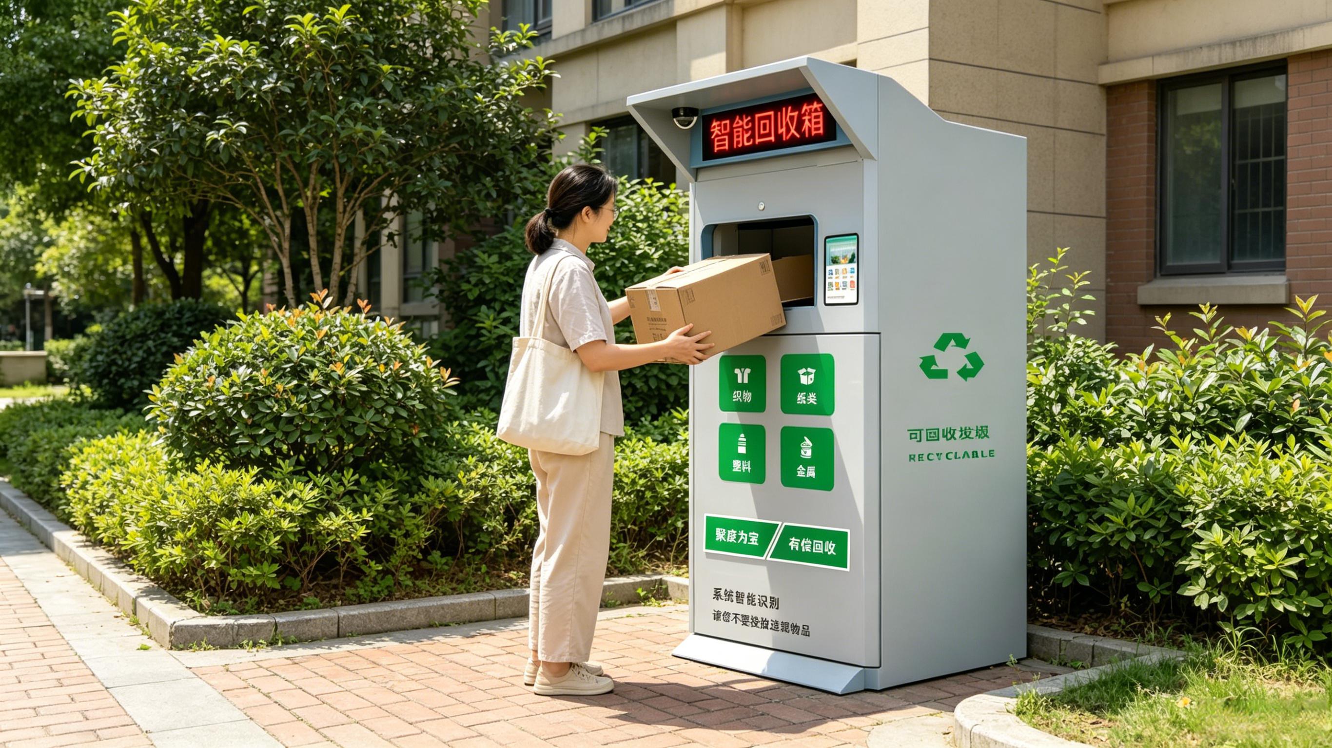 青蓝回收智能回收箱：扎根社区生活，让废品回收更省心、更暖心