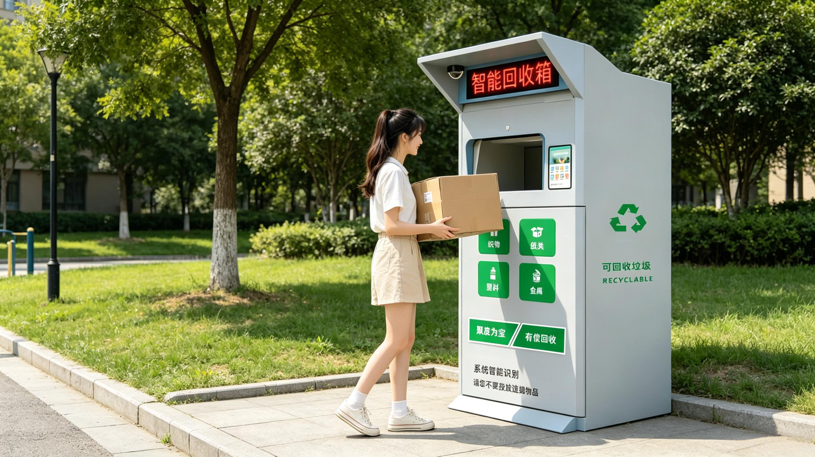 青蓝回收智能回收箱：操作零门槛，24小时自助回收解锁绿色新生活