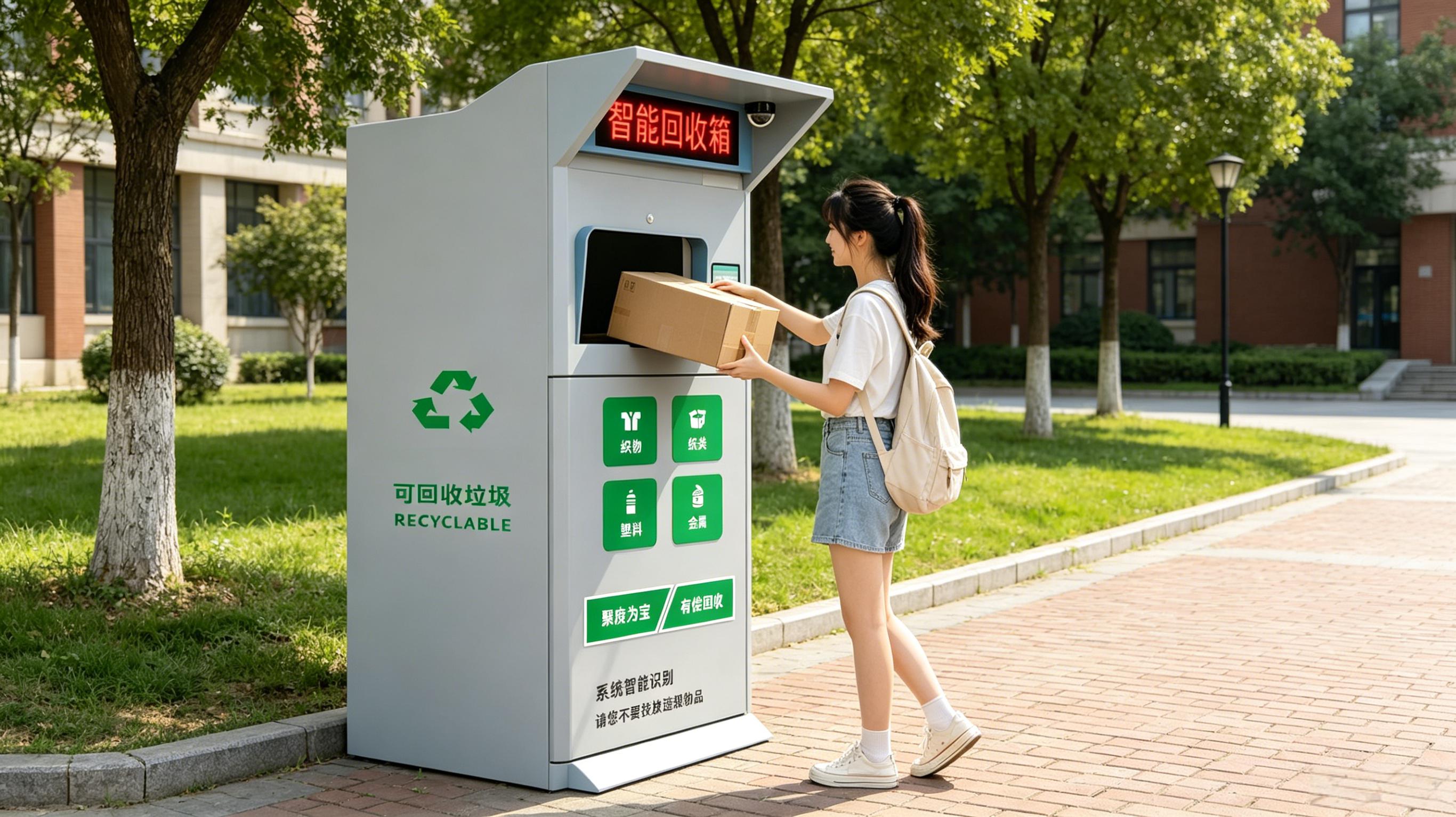 科技赋能循环回收，青蓝守护生态家园——青蓝回收智能回收箱助力固废减污增效