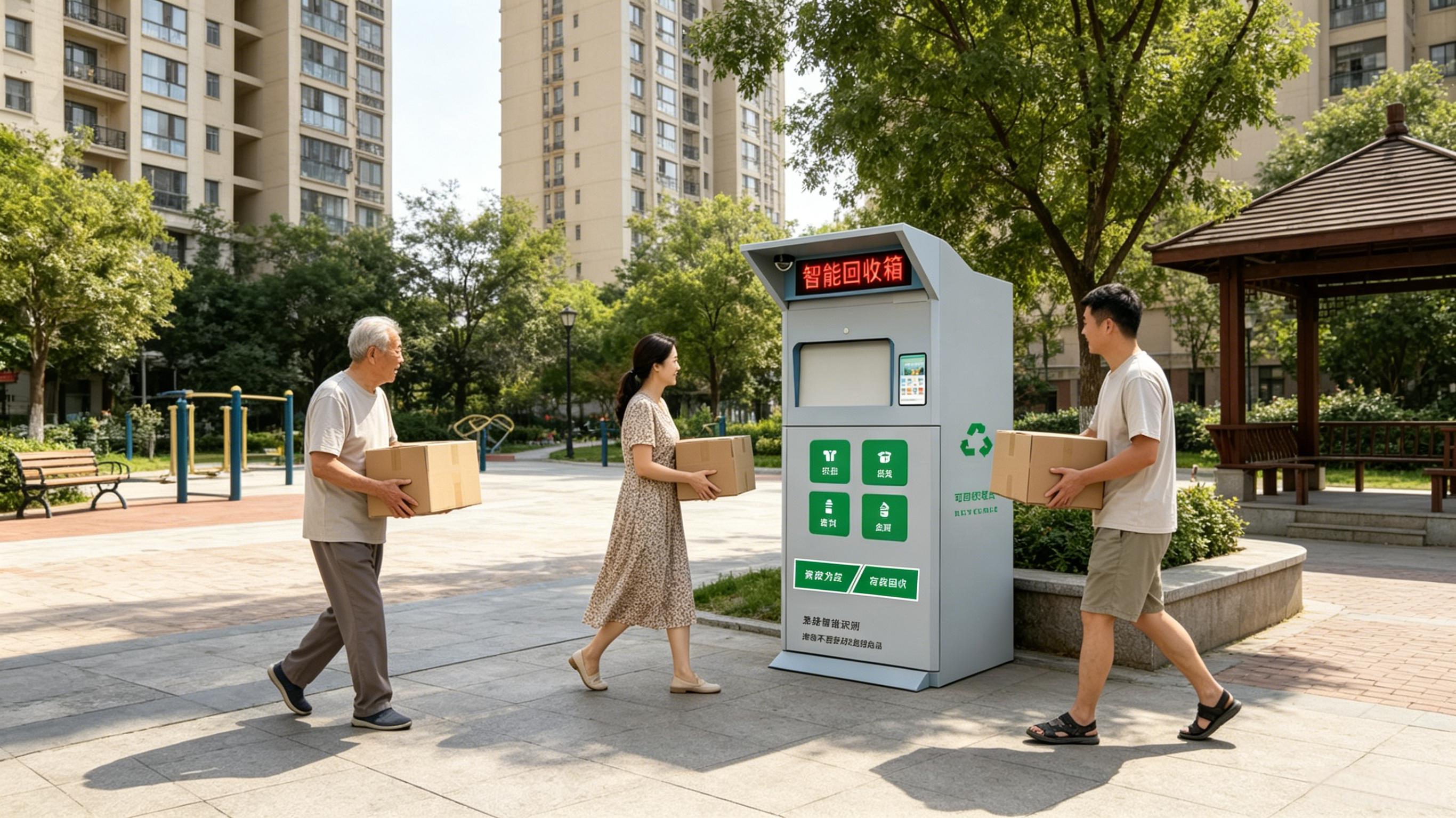 青蓝回收智能回收箱：扫码即投即时变现，科技点亮全民绿色生活
