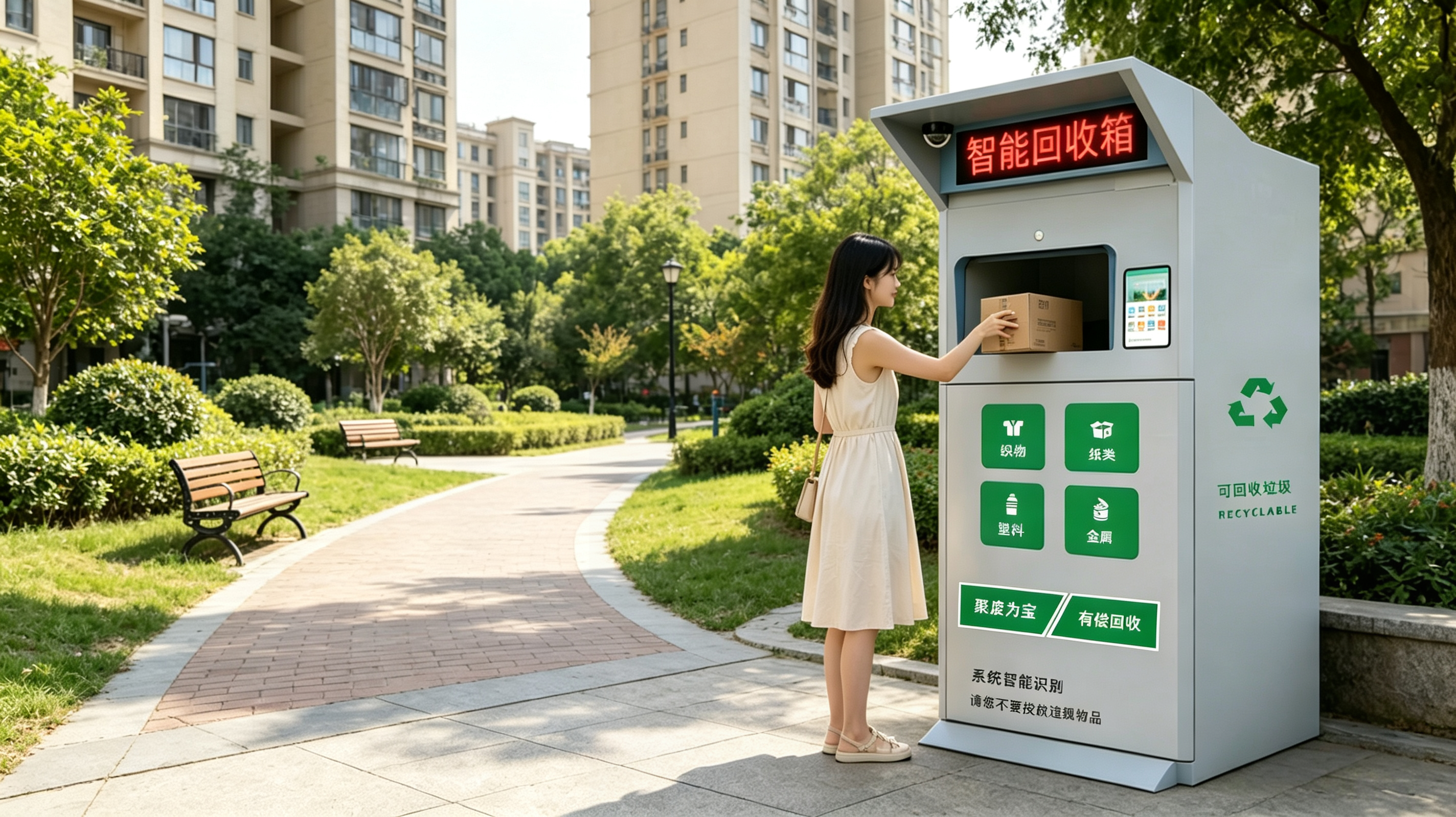 青蓝回收智能回收箱：年轻人低成本稳定创业优选