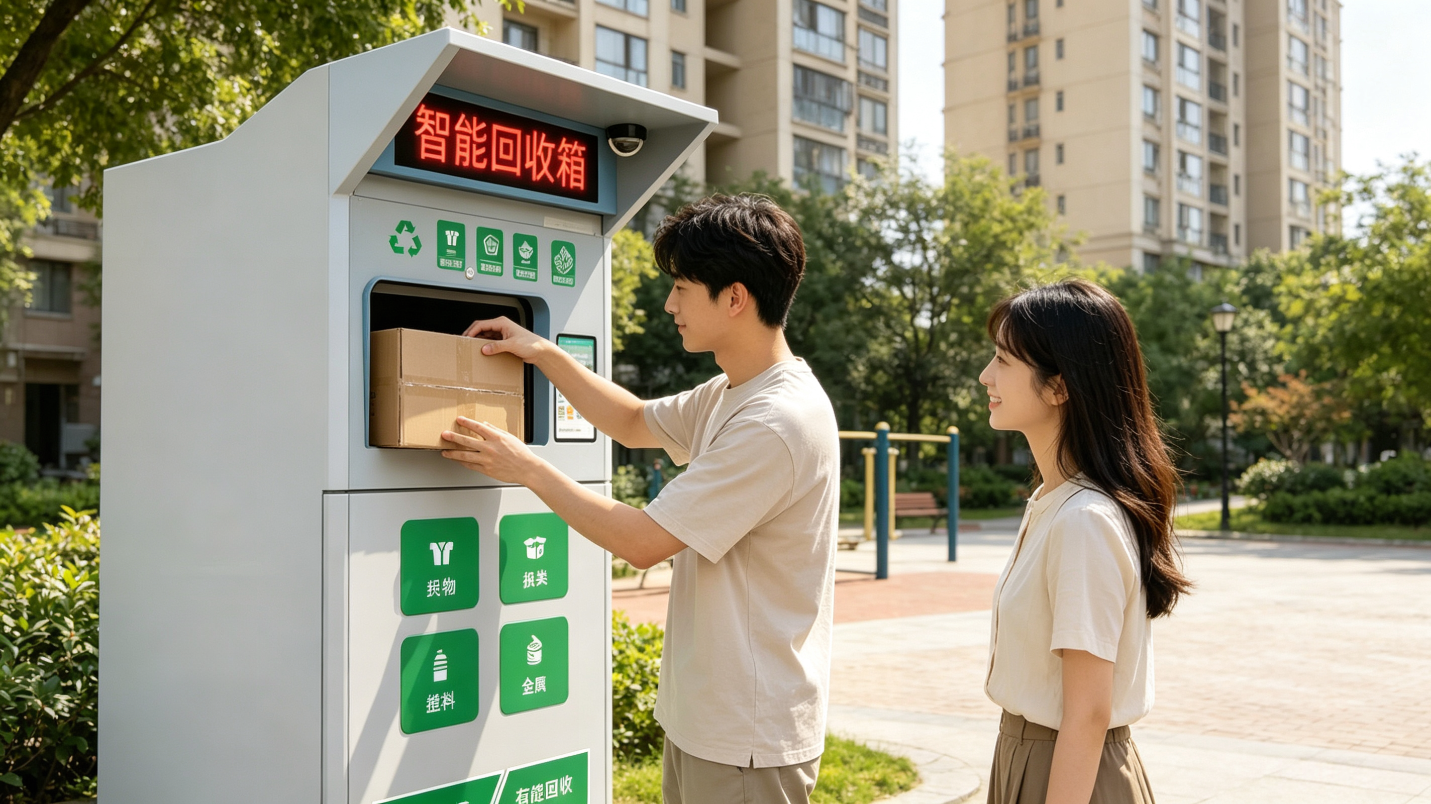 告别低效回收！智能回收箱，让资源循环落地生根