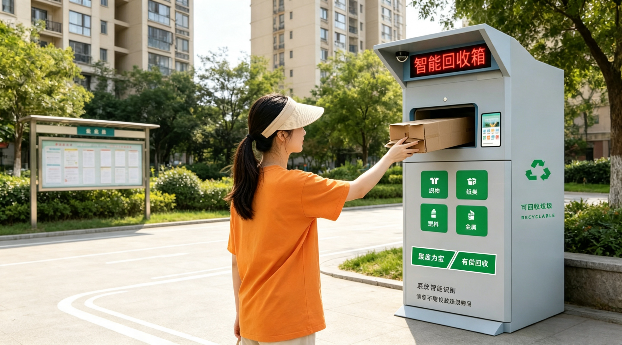 小区智能回收箱有偿回收创业项目深度解析