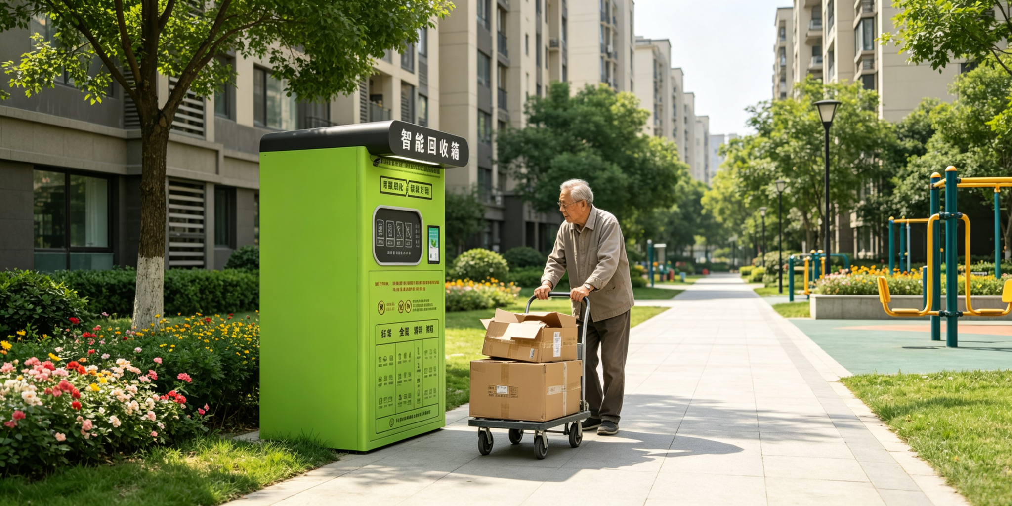 真的有人扔废品用智能回收箱吗？看青蓝回收解锁社区回收新日常