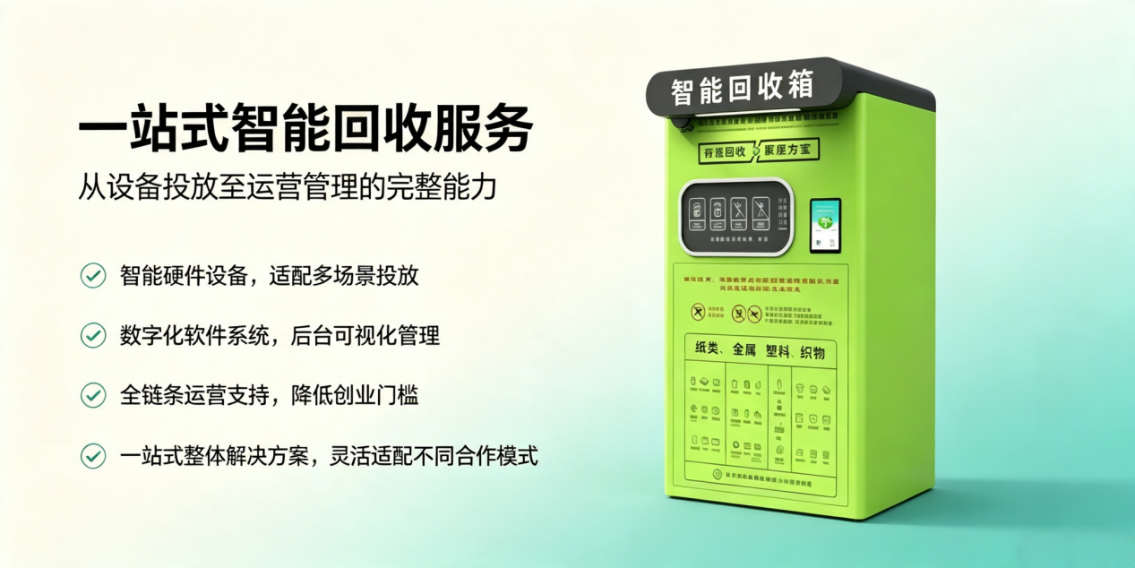 2026热门创业项目盘点，智能废品回收箱成创业风口