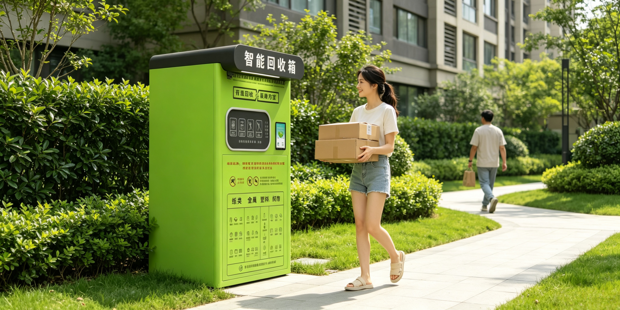 源头实力厂家，支持定制-青蓝回收智能回收箱
